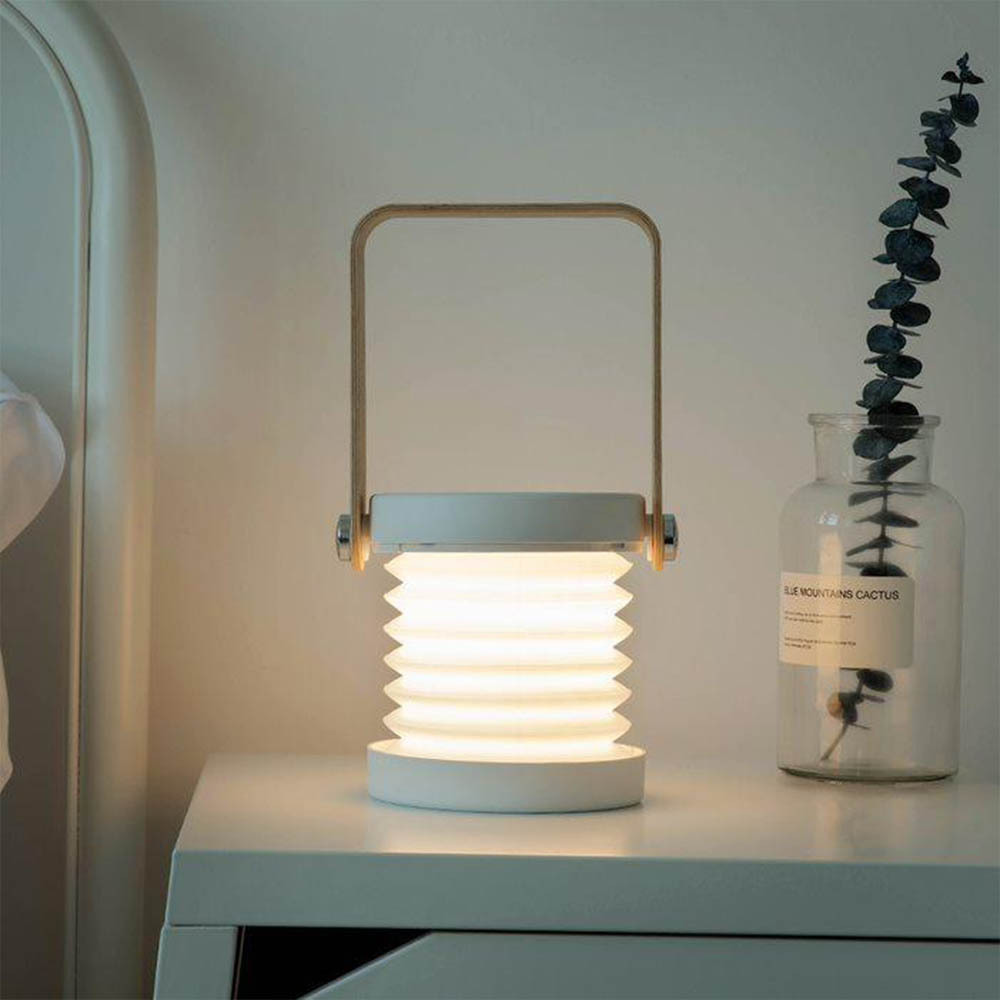 Bedside shop lantern lamp