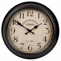 Classic Vintage Round Wall Clock 50cm 20" inch