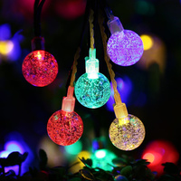 100 LED Christmas String Lights RGB Multi Colour