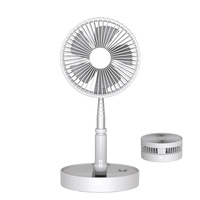 Portable Fan Foldable Desk Pedestal with Remote