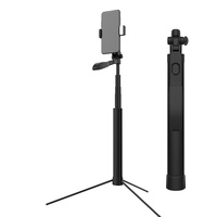 Wireless Extendable Selfie Stick With LED Fill Light Tripod