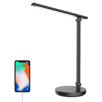 LED Table Lamp USB Desk Light- Black