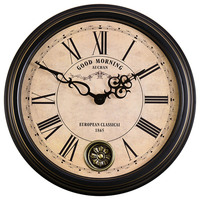 American Classic Wall Clock 18" Inch 46cm Battery Operated