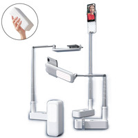 LED Phone Holder Stand Selfie Light Recording