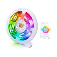 1M RGB Motion Sensor Strip Light Automatic Night Lamp