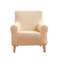 Sofa Cover Cream Stretch