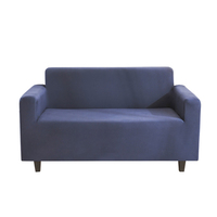 Sofa Cover Navy Blue Stretch