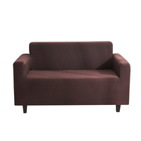Sofa Cover Brown Stretch
