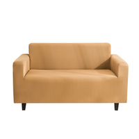 Sofa Cover Beige Stretch