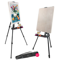 Portable Iron Easel Drawing Folding Tripod Stand 1.5m