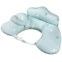 Breastfeeding Pillow Maternity Baby Feeding Home Nursing - Blue