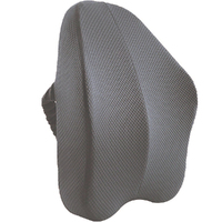Lumbar Support Pillow Memory Foam Office Chair- Dark Grey