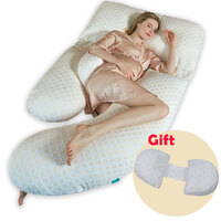 Detachable Pregnancy Pillow Maternity - White
