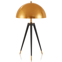 Golden Tripod Table Lamp