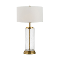 Clear Glass Tubes Table Lamp
