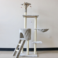 140cm Multi Level Cat Tree Scratching Post