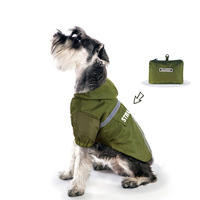 Dog Coat Rain Wind Jacket Clothes Cold Weather - Size L