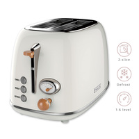 Classic 2 Slice Toaster - Off-White